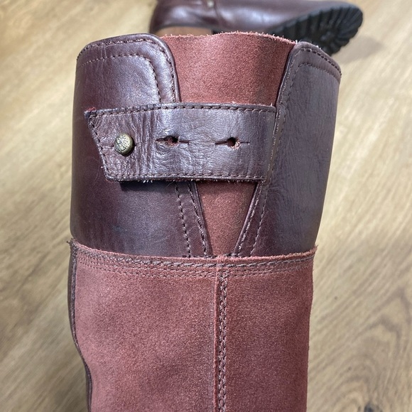 Timberland Earthkeepers Bethel Tall Zip Leather and Suede Knee-High Boots size 6 - Picture 9 of 14
